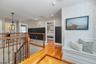 Second floor hall w/built-ins