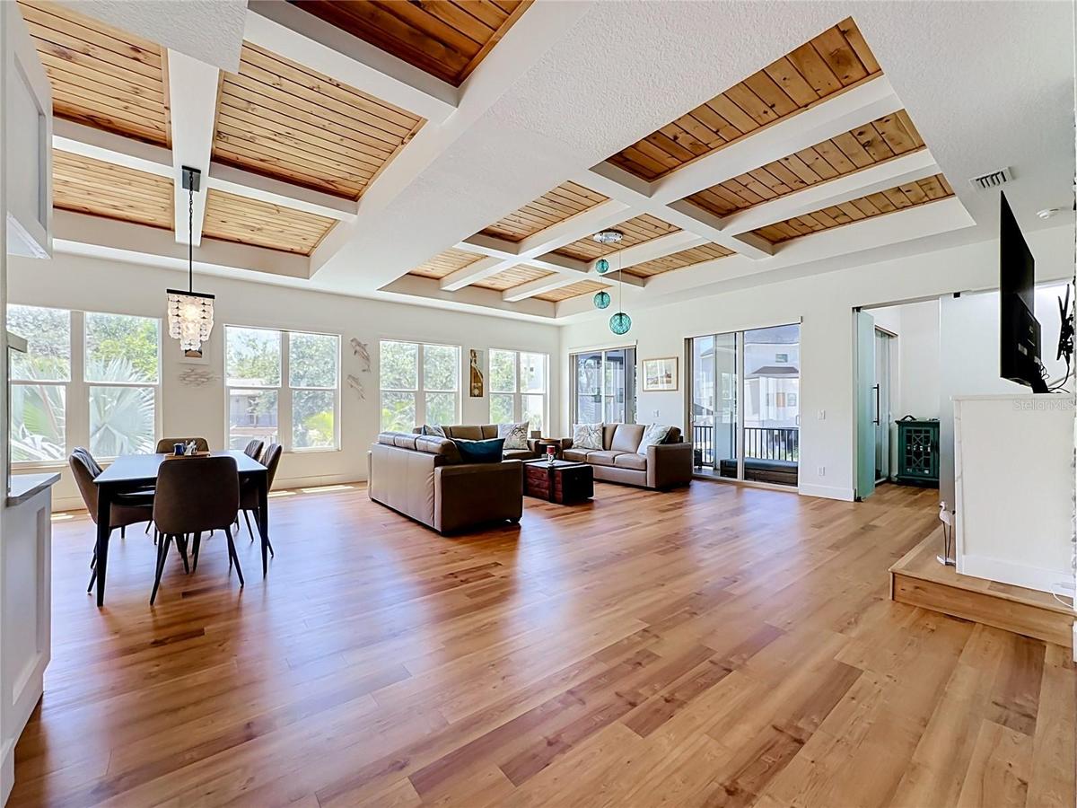 Open plan space with lots of good light