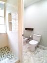 New Toilets and Bidet. Crown Molding even in the Bathrooms