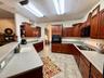 Lots of countertop workspace and cabinets for storage