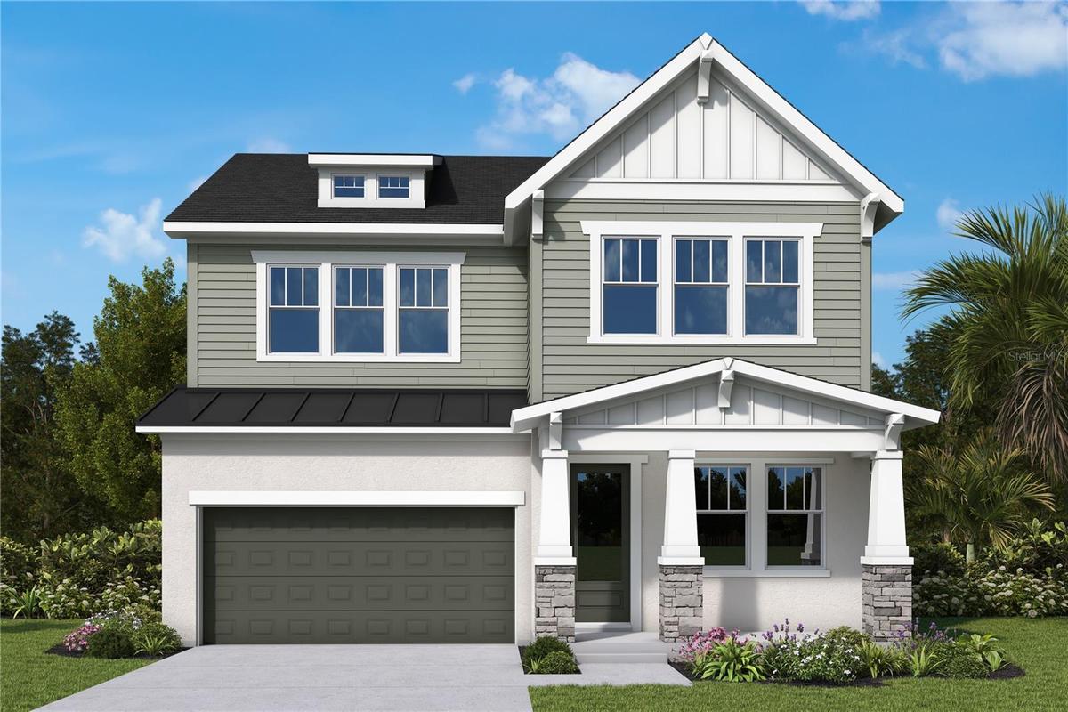 Front Exterior Rendering **Paint Colors May Vary
