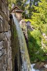 Side view of Waterfall