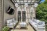 Expansive Mahogany Deck