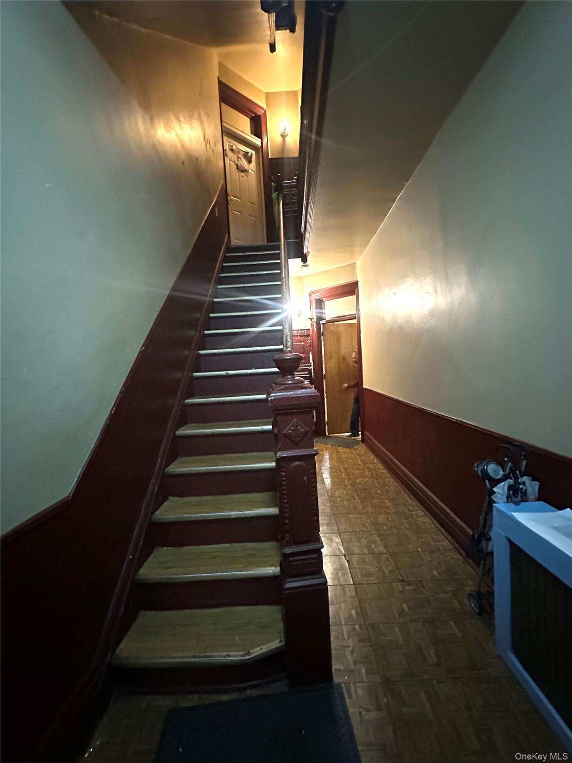 View of stairs