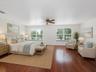 Virtually Staged Master bedroom