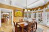 breakfast room open to kitchen