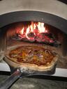 Wood burning pizza oven