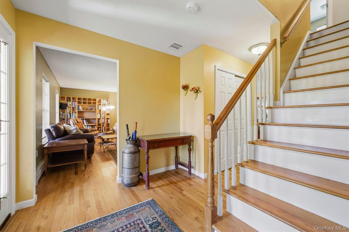 Entry showing the formal living room.