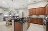 Kitchen, dining area and family room all tiled making clean up easy