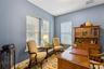 Den/Office with Glass French Doors