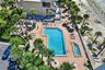 Looking down over the pool !