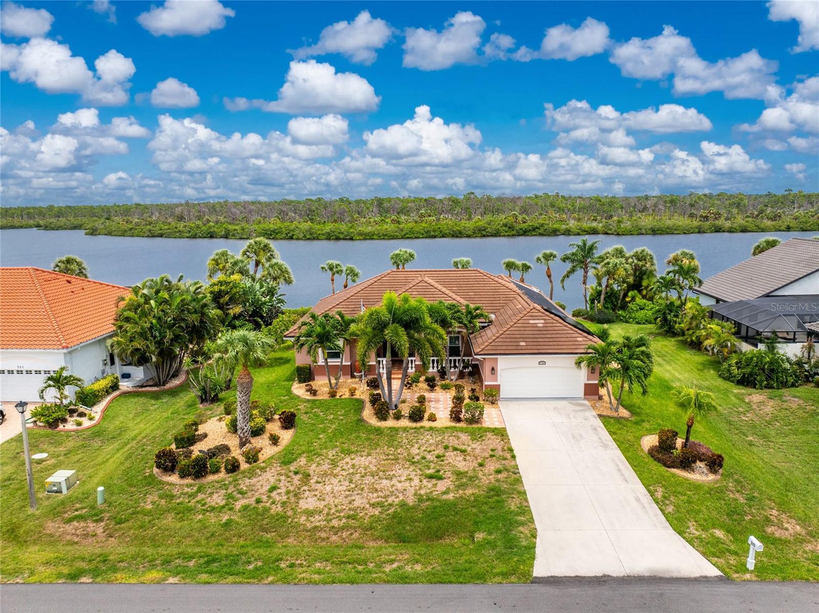 What a gorgeous view of Coral Creek!