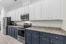 So many cabinets and plenty of counter space for multiple hands in the kitchen.