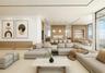 Family Room to Kitchen Rendering - Virtually Staged