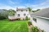Beautiful rolling lawn.