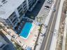 Aerial view of the pool