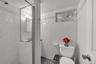 Shower bathroom in the basement