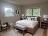 Virtually staged bedroom