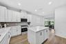 Kitchen with island