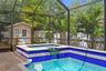 Pool / Spa and additional outdoor storage shed