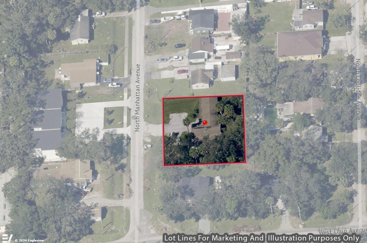 Double lot for sale. Currently vacant.