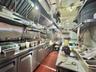 Kitchen with open shelves