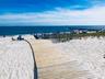Water view featuring a beach view