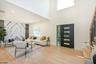 Two story entry foyer view, g