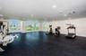 fitness and yoga area in building