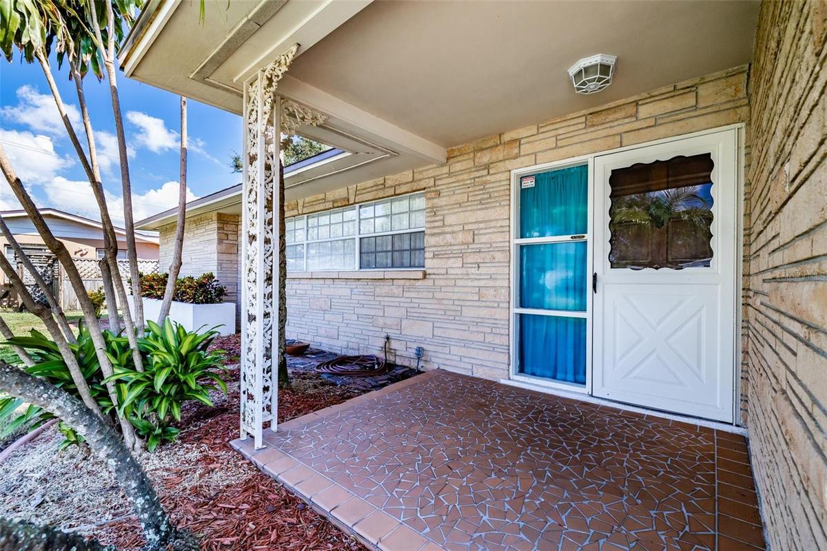 front entry