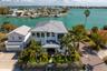Drone photo on the home of the exterior front