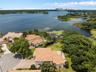 Drone shot of the home and Lake Holden