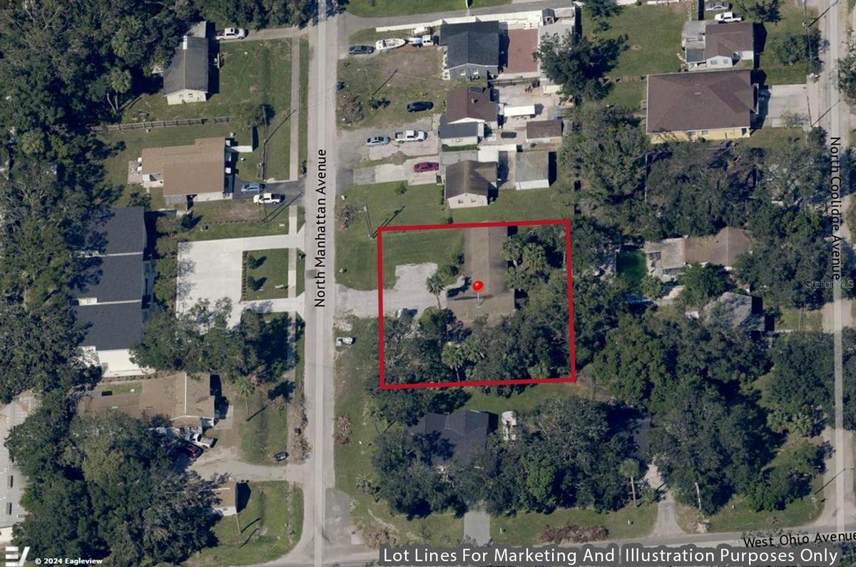 Double lot for sale. Currently vacant.