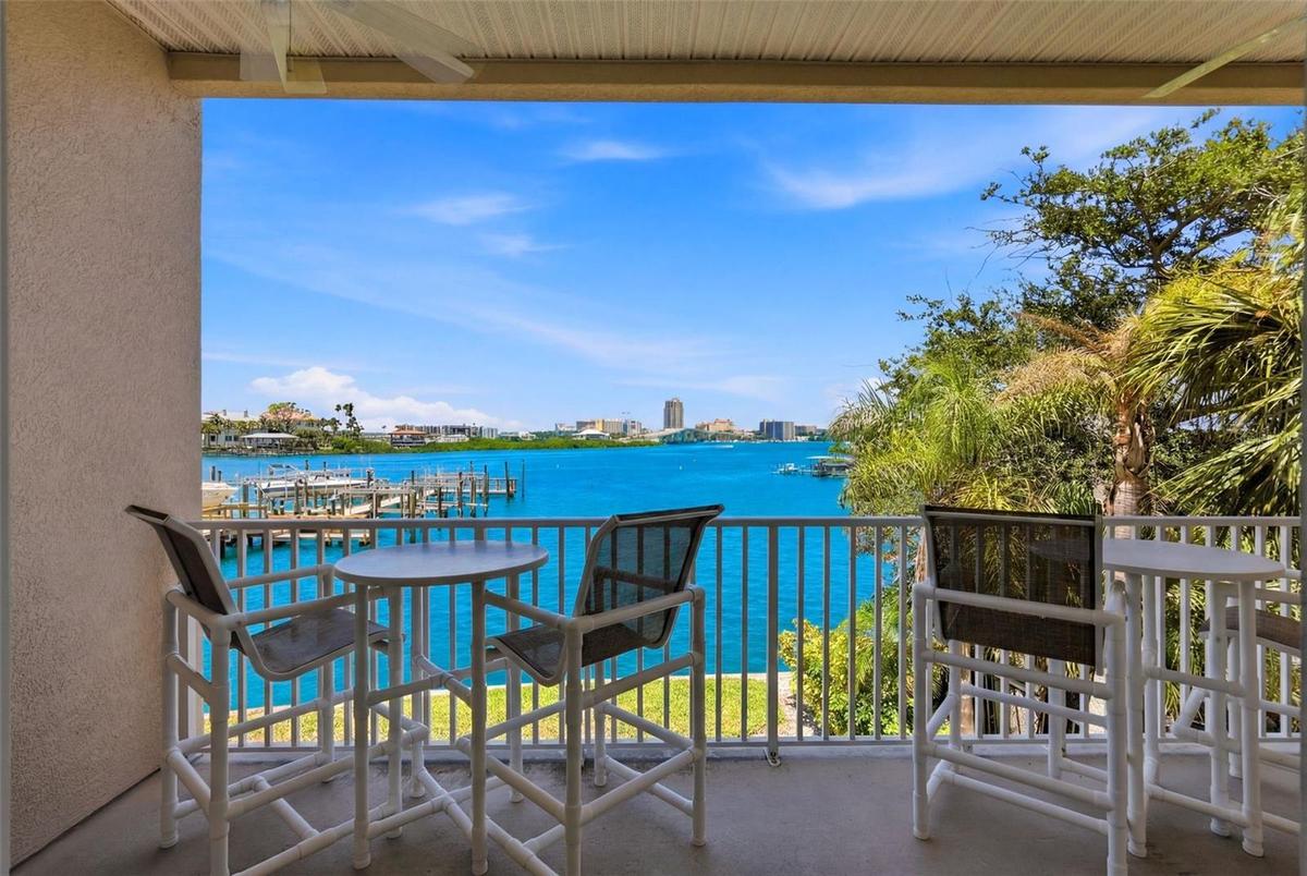Balcony view.