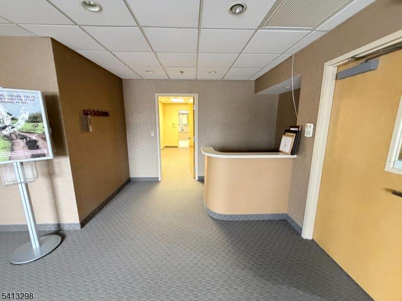 Receptionist desk