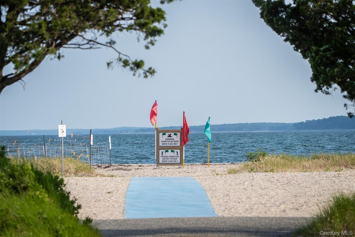Orient Beach State Park has well marked beaches.