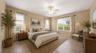 First floor primary bedroom & ensuite. (virtually staged)