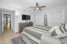 ..Upper  Floor Guest Suite .. Guest En- Suite Section Has a Hallway Door Separating it From the Master Suite. Guest Suite can Be Accessed From Stairs 