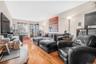 Living room featuring light wood finished floors