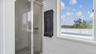 Bathroom with a shower stall