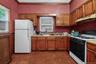 kitchen for unit #1 showcasing venetian plaster