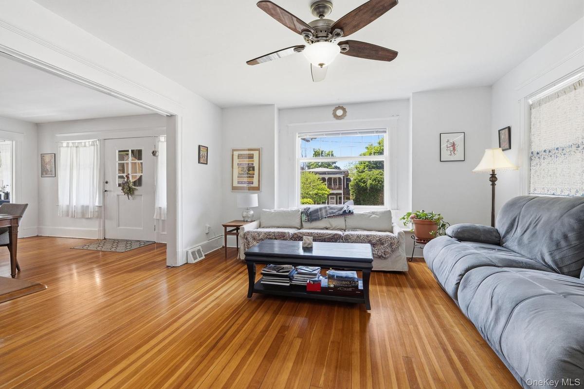 Craftsmanship, warmth, and character define the home's inviting interior spaces.
