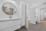 Two Seperate sink areas for Master Bath ample closet and storage space.