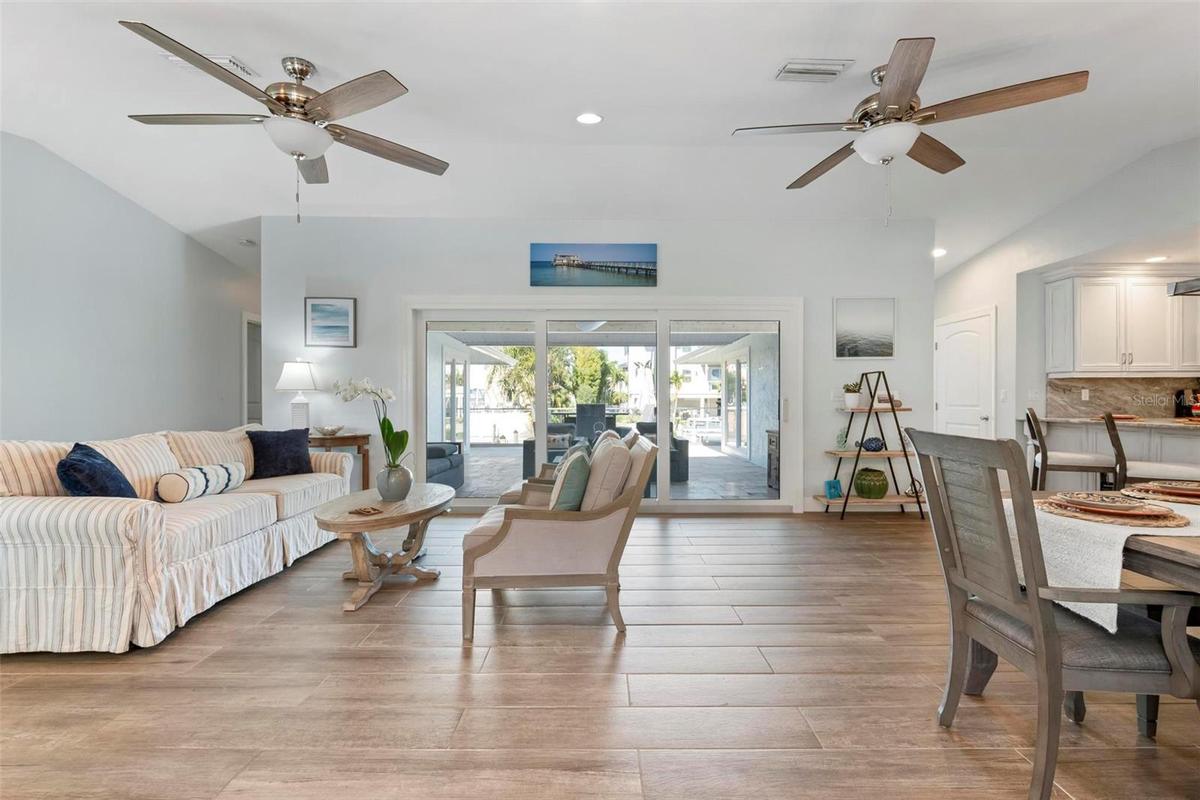 Open concept living