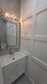 Half Bath on 1st floor is BEAUTIFUL!