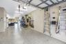 Tandem Garage with Epoxy Floor
