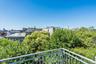 View of balcony from the bedroom