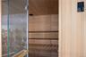 Fully finished with rec room, sauna, gym, heat and ac