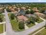 Angled aerial view