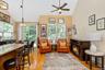 Large Eat in Kitchen with Sitting Area